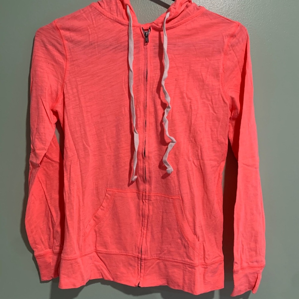 Pink Lightweight Zip Up